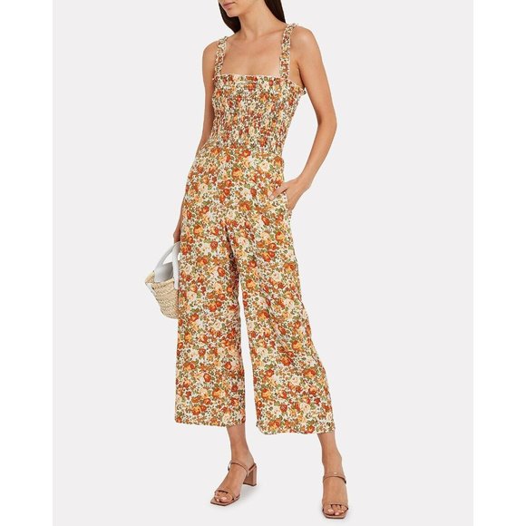 Faithfull the Brand Pants - FAITHFULL THE BRAND Bernard Jumpsuit Apricot S